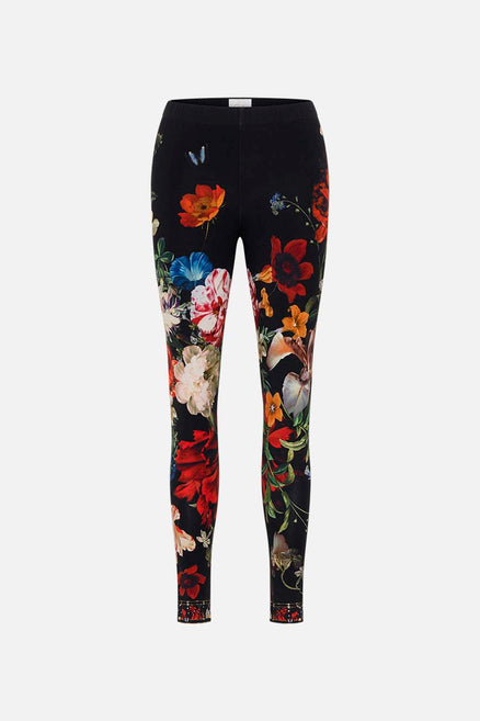 Fall in love with florals like Gigi Hadid in leggings from Frankies Bikinis  | Daily Mail Online